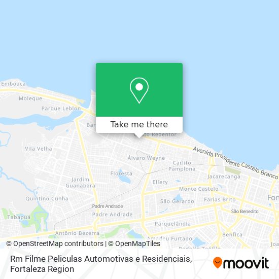 Rm Filme Peliculas Automotivas e Residenciais map