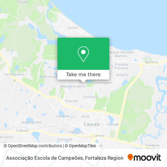 Associação Escola de Campeões map