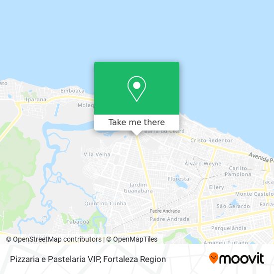 Pizzaria e Pastelaria VIP map