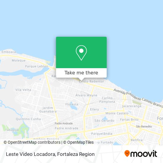 Leste Video Locadora map