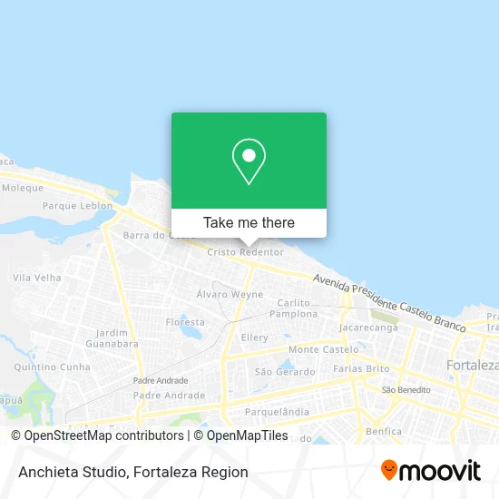 Anchieta Studio map