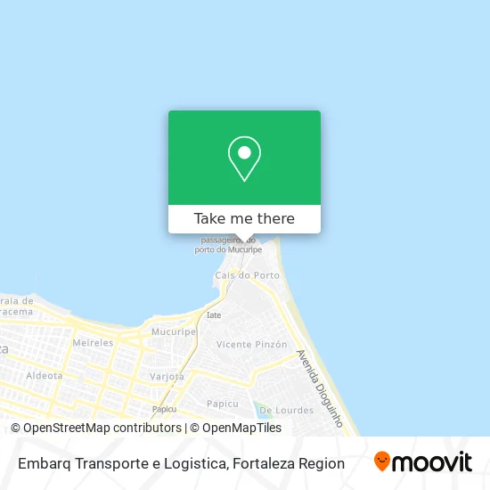 Embarq Transporte e Logistica map