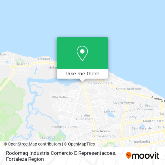Rodomaq Industria Comercio E Representacoes map