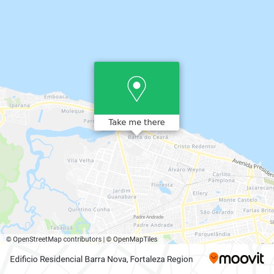 Mapa Edificio Residencial Barra Nova