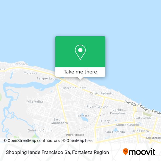 Mapa Shopping Iande Francisco Sá