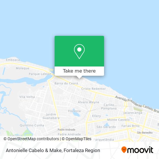Antonielle Cabelo & Make map