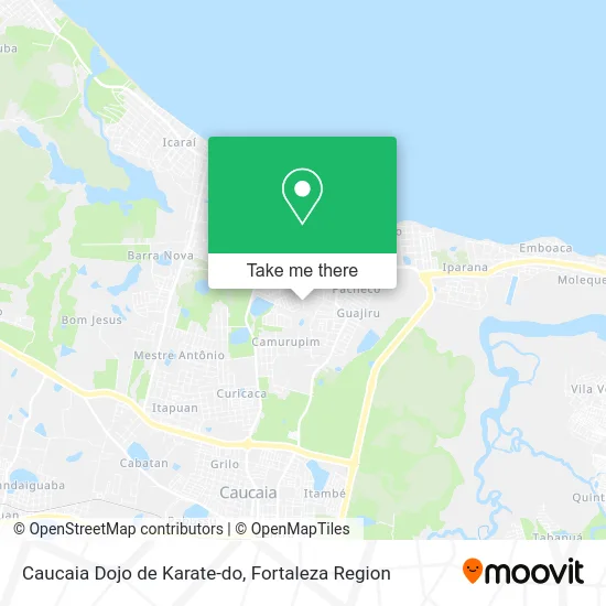 Caucaia Dojo de Karate-do map