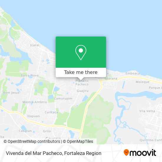 Vivenda del Mar Pacheco map