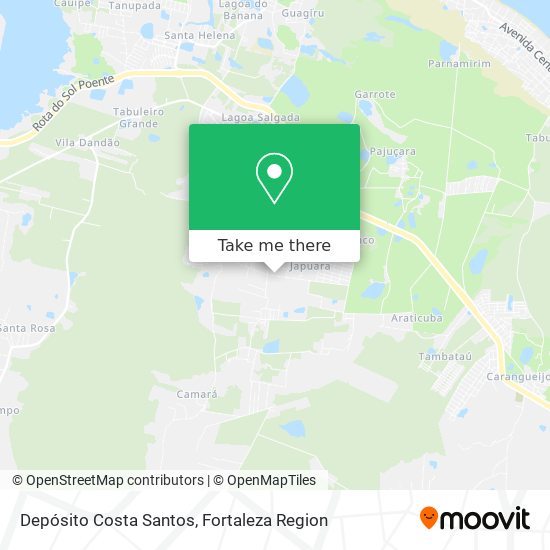 Depósito Costa Santos map