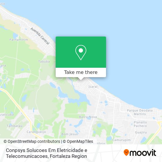 Conpsys Solucoes Em Eletricidade e Telecomunicacoes map