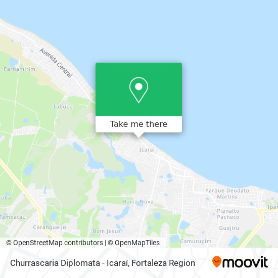 Churrascaria Diplomata - Icaraí map