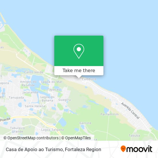 Casa de Apoio ao Turismo map