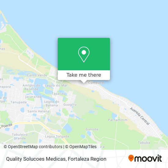 Quality Solucoes Medicas map