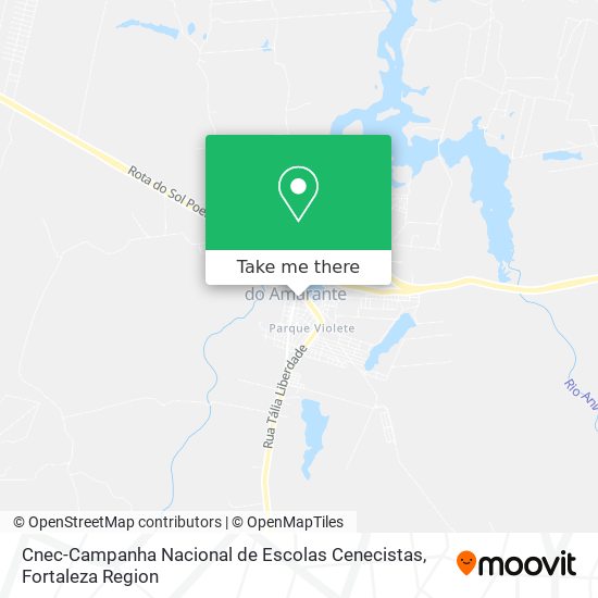 Cnec-Campanha Nacional de Escolas Cenecistas map