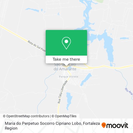 Maria do Perpetuo Socorro Cipriano Lobo map