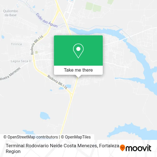 Terminal Rodoviario Neide Costa Menezes map