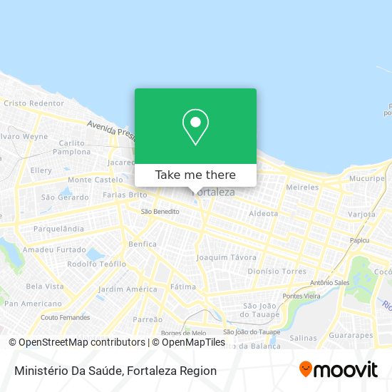 Ministério Da Saúde map