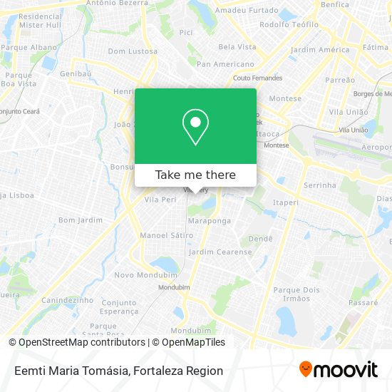 Eemti Maria Tomásia map