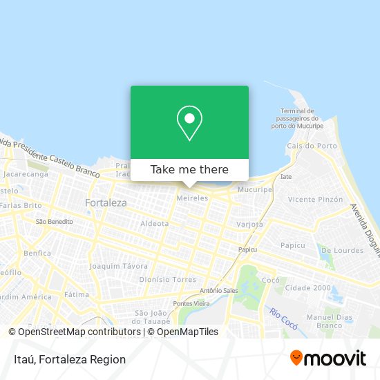 Itaú map