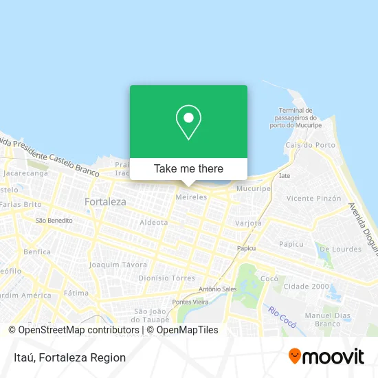 Itaú map