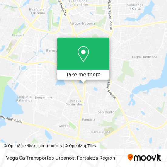Vega Sa Transportes Urbanos map