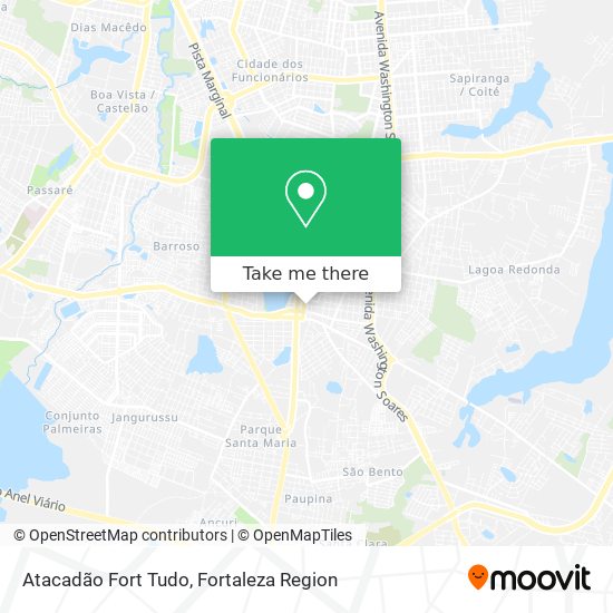 Atacadão Fort Tudo map