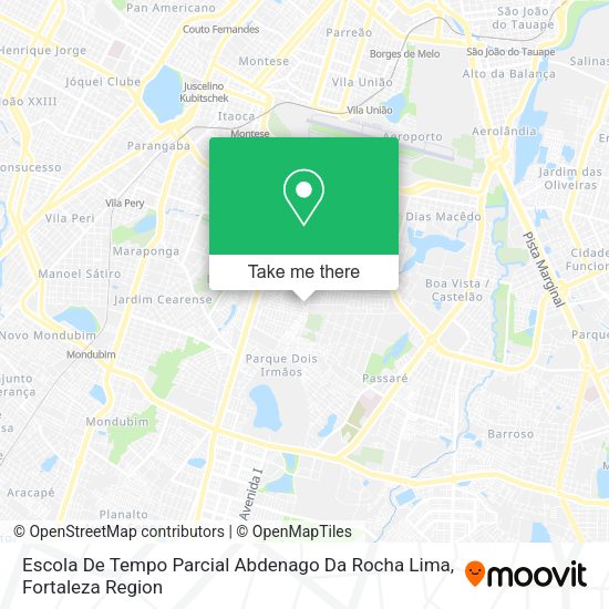 Escola De Tempo Parcial Abdenago Da Rocha Lima map