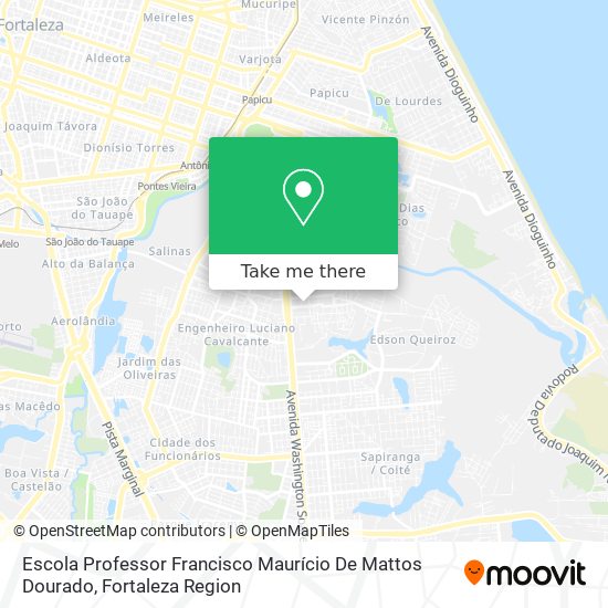 Escola Professor Francisco Maurício De Mattos Dourado map