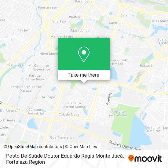 Posto De Saúde Doutor Eduardo Régis Monte Jucá map