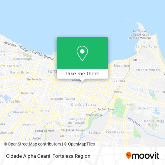 Mapa Cidade Alpha Ceará