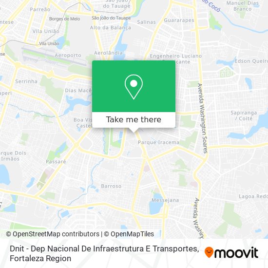 Dnit - Dep Nacional De Infraestrutura E Transportes map