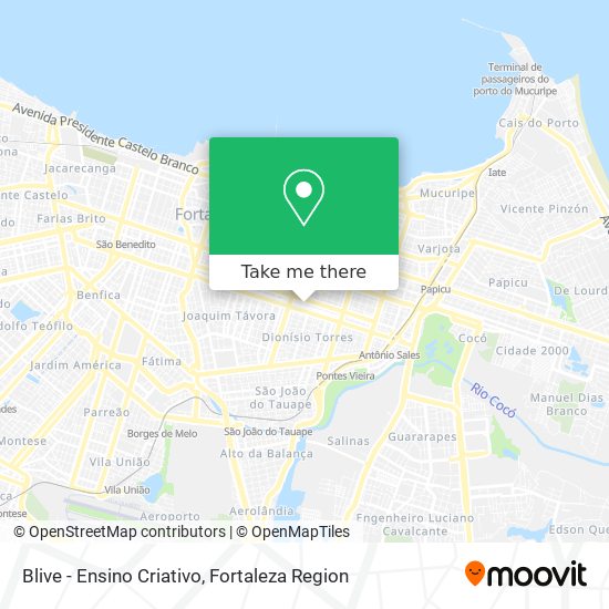 Blive - Ensino Criativo map