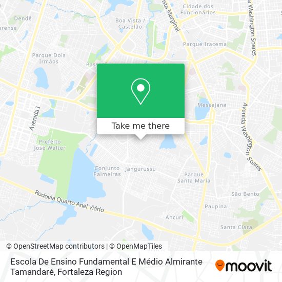Escola De Ensino Fundamental E Médio Almirante Tamandaré map