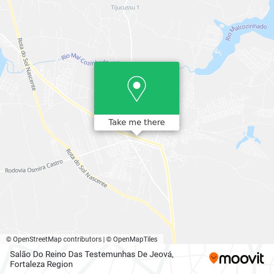 Salão Do Reino Das Testemunhas De Jeová map