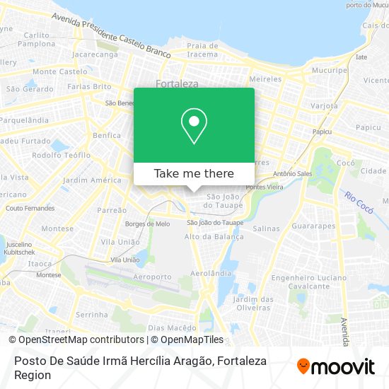 Posto De Saúde Irmã Hercília Aragão map