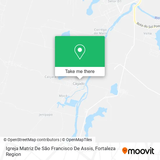 Igreja Matriz De São Francisco De Assis map