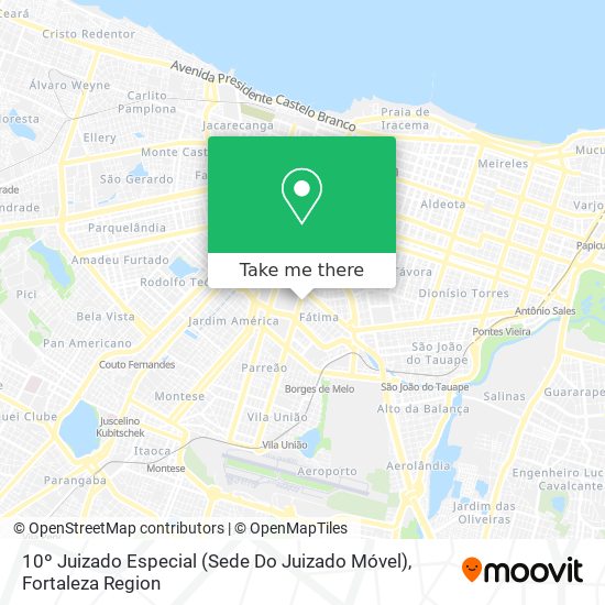 10º Juizado Especial (Sede Do Juizado Móvel) map