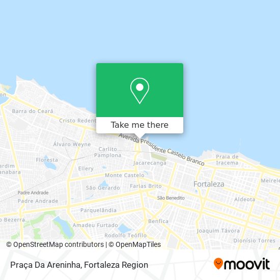 Praça Da Areninha map