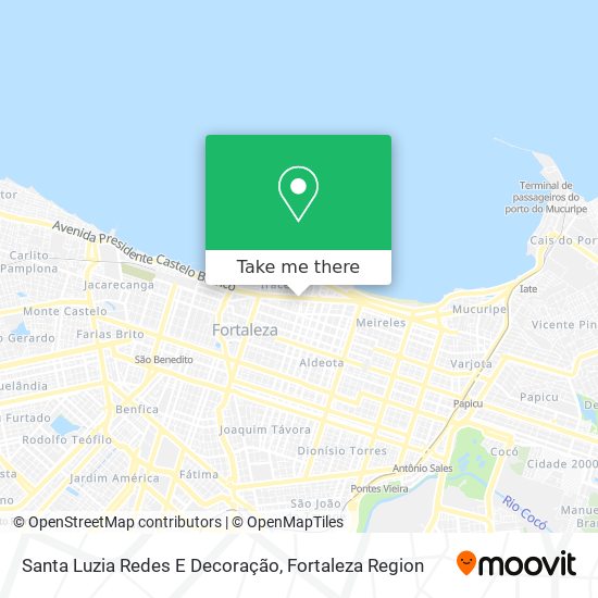Santa Luzia Redes E Decoração map