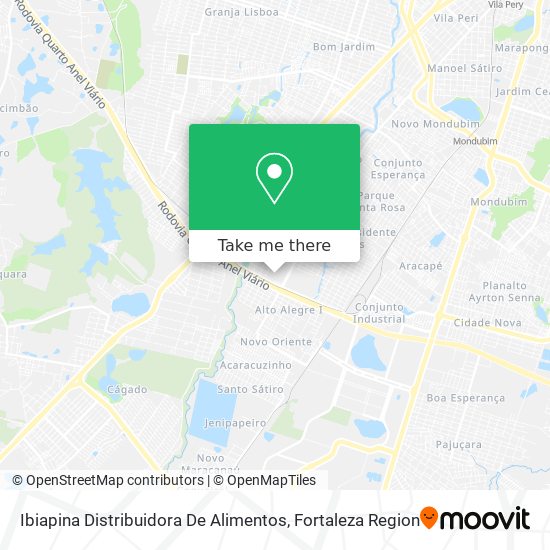 Ibiapina Distribuidora De Alimentos map