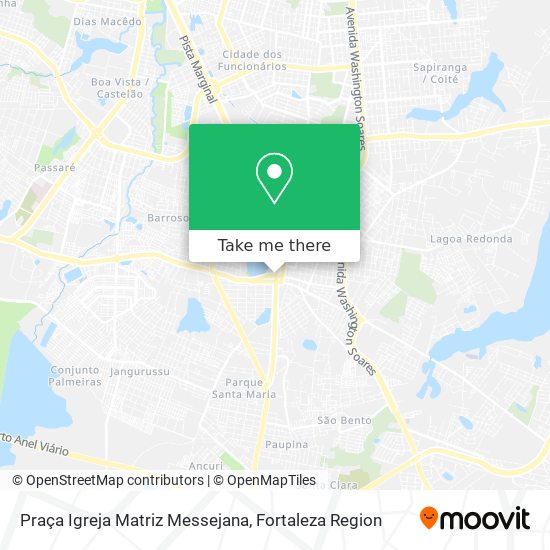 Praça Igreja Matriz Messejana map