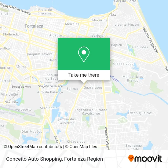 Conceito Auto Shopping map