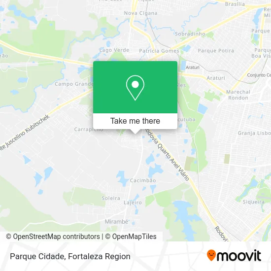 Parque Cidade map