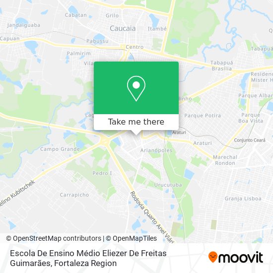 Escola De Ensino Médio Eliezer De Freitas Guimarães map