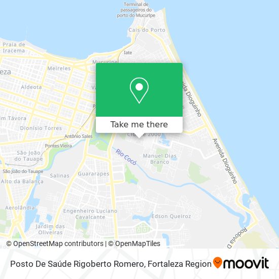 Posto De Saúde Rigoberto Romero map