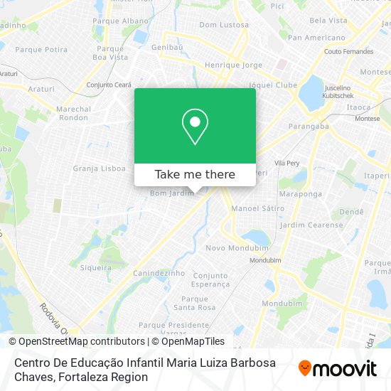 Centro De Educação Infantil Maria Luiza Barbosa Chaves map