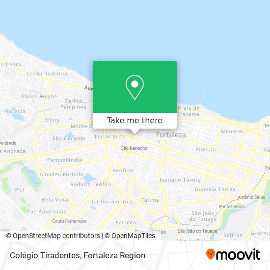 Colégio Tiradentes map