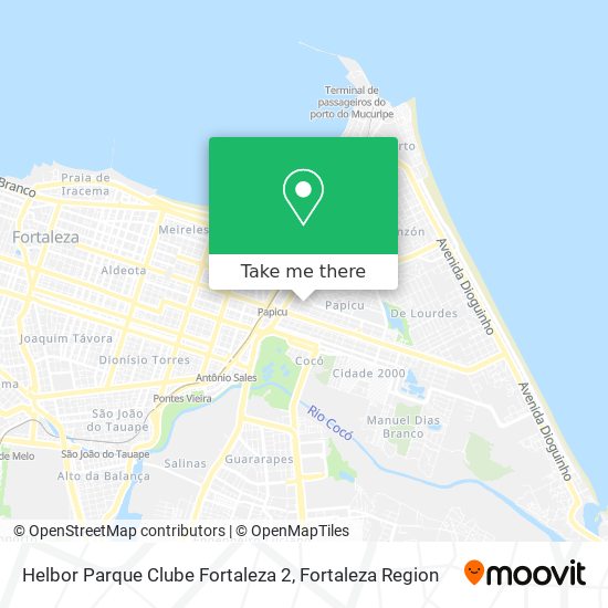 Helbor Parque Clube Fortaleza 2 map