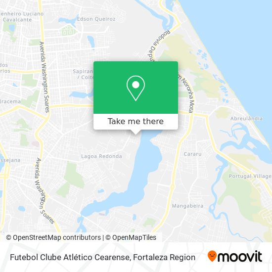 Futebol Clube Atlético Cearense map