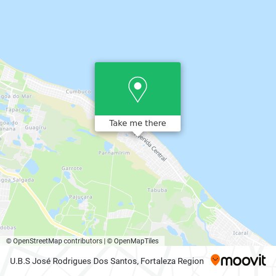 U.B.S José Rodrigues Dos Santos map